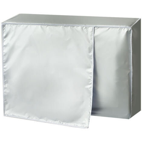 Funda para aire acondicionado, a prueba de polvo, nieve e impermeable, de tela Oxford para exteriores.