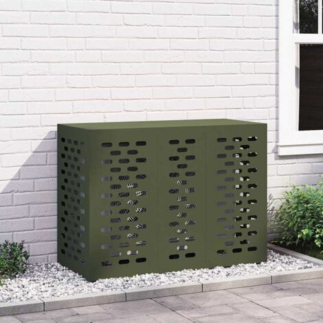 Funda para Aire Acondicionado Verde oliva 110 x 50 x 80 cm