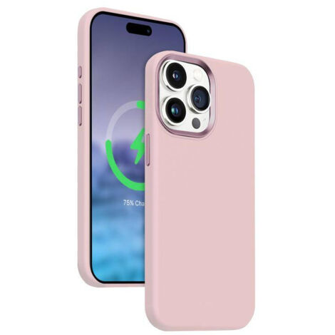 FUNDA PARA APPLE IPHONE 12 PRO MAX SILICONA ROSA RÍGIDA DURADERA FUERTE