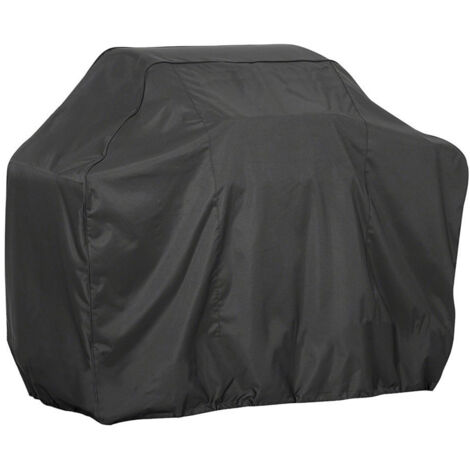 Funda para barbacoa 210D: Impermeable, resistente a desgarros y al polvo, para barbacoas eléctricas o de carbón.