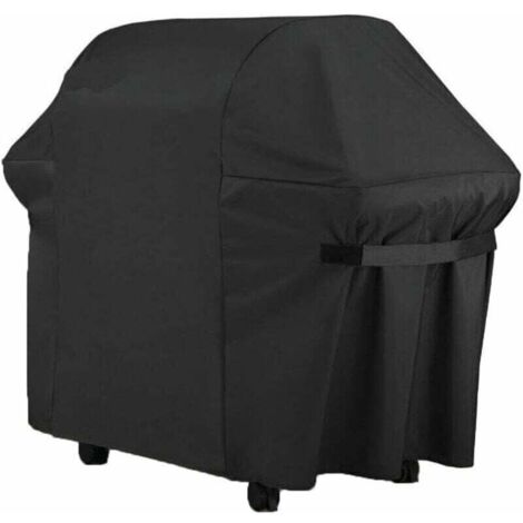 Funda para barbacoa de tela Oxford 420D, protectora, anti-UV, anti-agua y anti-humedad (147 x 61 x 122 cm)