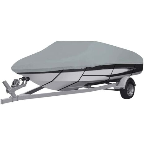 Funda para barcos gris 440x180x40 cm