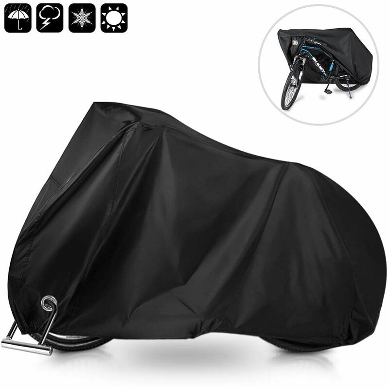 

Funda para bicicleta funda impermeable para bicicleta Funda impermeable para bicicleta, a prueba de polvo, con protección UV, para lluvia, para MTB y