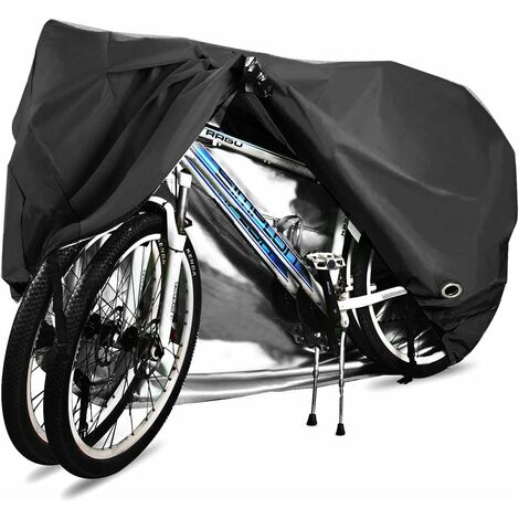 SIBOTER Funda Bicicleta Exterior, 210D Oxford Funda Bicicleta, Funda  Bicicleta Exterior Impermeable con Orificio de Bloqueo & Bolsa de  Almacenamiento, 200x70x110cm : : Deportes y aire libre