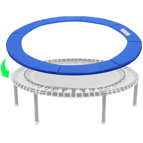 Cubierta Proteccion Borde Cama Elastica Homcom Plástico Pe 366cm,azul