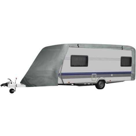 Funda para caravana gris L