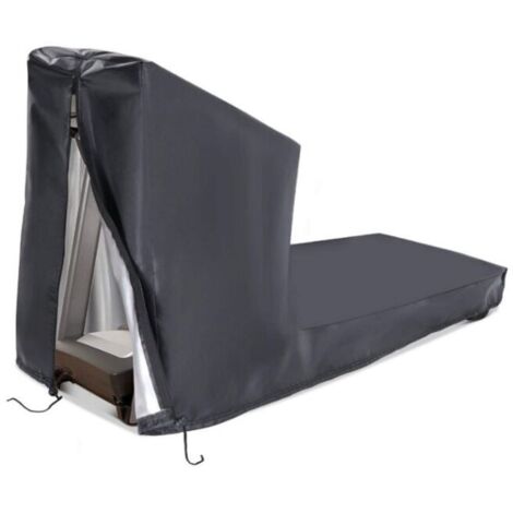 Funda para cinta de correr: 165 x 76 x 140 cm, impermeable y a prueba de polvo, con cremallera, ideal para uso en interiores y exteriores.