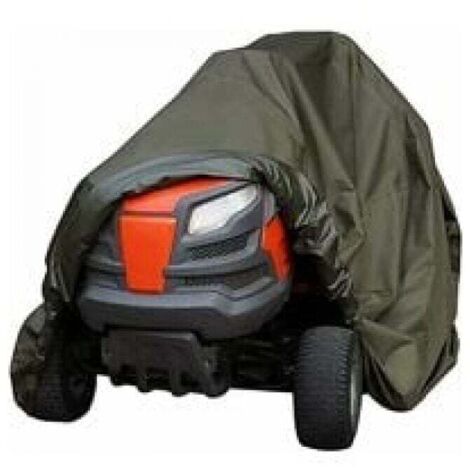 Funda para cortacésped, impermeable, resistente, duradera, resistente a los rayos UV y al agua, para tractores de jardín de interior y exterior.
