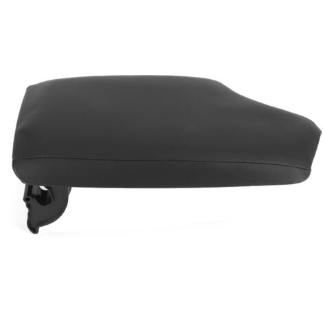 Funda para el brazo de la consola central, de piel sintética negra, cómoda y suave al tacto, compatible con los modelos F30 y F35.