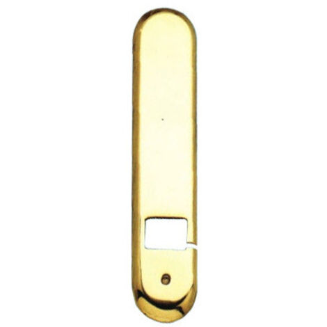 Funda para enrollador de persiana – Art. 580 – Latón pulido 250x60 mm – Uso doméstico