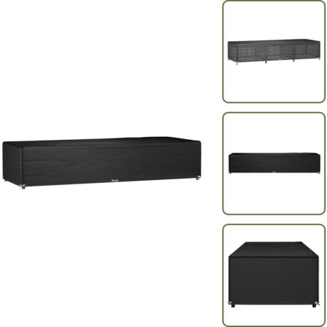 Funda para exteriores - vidaXL Funda para tumbona 12 ojales polietileno 205x75x40 cm - Funda impermeable