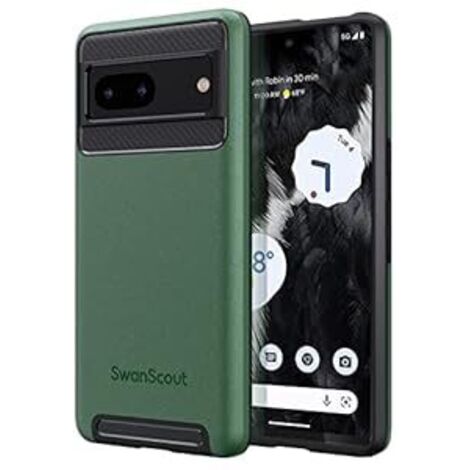 FUNDA PARA GOOGLE PIXEL 7 CON PARTE POSTERIOR VERDE OSCURO, RESISTENTE Y DURADERA GQML3, GVU6C