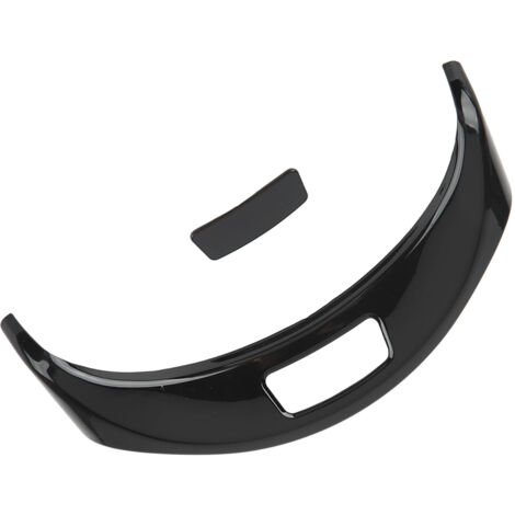 Funda para interruptor de la caja de almacenamiento del reposabrazos, compatible con Mercedes-Benz Clase C W205 / GLC X253 (2015-2021), ABS negro