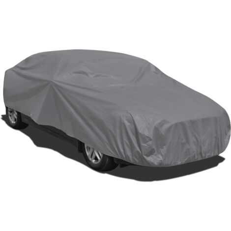 Funda para medio coche no tejida 432 cm de largo gris 3402009