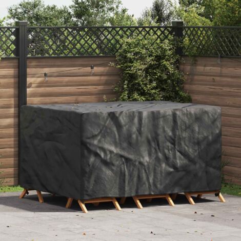 Funda para muebles de exterior Negro 180 x 150 x 85 cm 600D