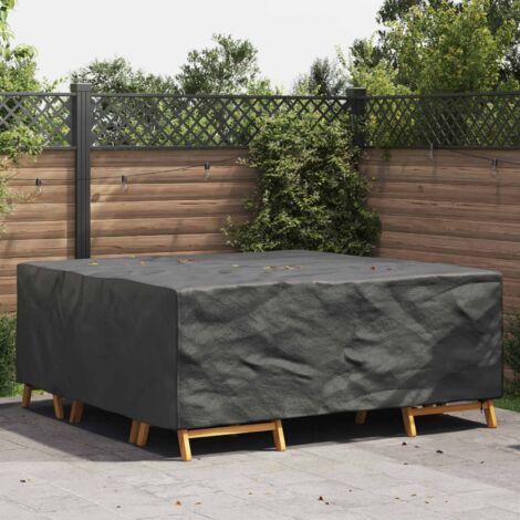 Funda para muebles de exterior Negro 200 x 190 x 85 cm 210D