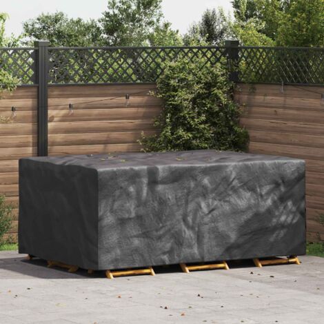 Funda para muebles de exterior Negro 210 x 130 x 70 cm 600D