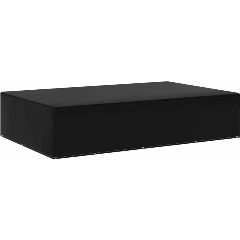 

Funda para muebles de jardín 12 ojales 325x205x70 cm - Negro - Vidaxl