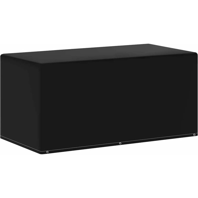 

Funda para muebles de jardín 6 ojales 160x80x75 cm - Negro - Vidaxl