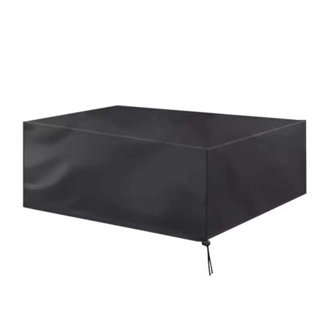 Funda para muebles de jardín, tela Oxford 210D, apta para mesa y sofá (242 x 162 x 100 cm)