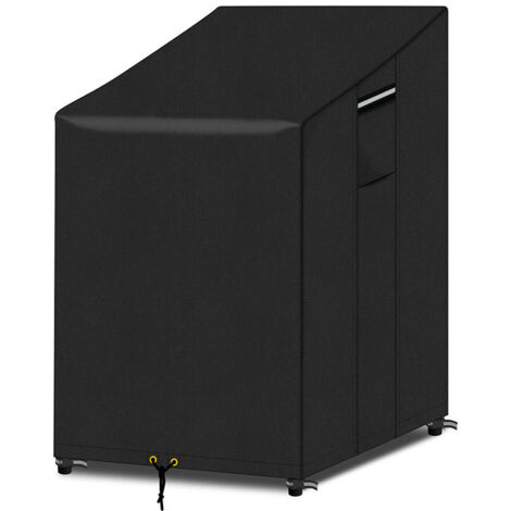 Funda para muebles de jardín YMYNY, tela Oxford 600D, con cordón y hebilla, impermeable, resistente a los rayos UV y al viento, 65 x 65 x 120/80 cm