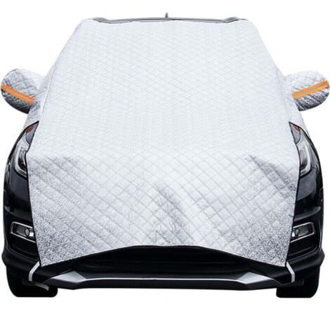 Funda para parabrisas de coche, funda para parabrisas de invierno, protector plegable, funda universal para parabrisas de coche, antihielo, nieve, hielo, lluvia y sol.