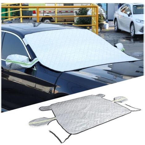 Funda para parabrisas de coche, protección contra heladas en invierno, parasol para ventana delantera de coche