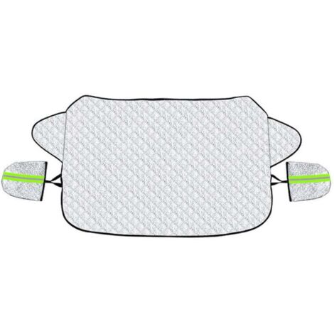 Funda para parabrisas de coche, protección invernal, universal, magnética, plegable, antihielo, antinieve, antipolvo y antilluvia (147 x 100 cm)