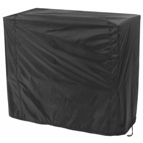 Funda para parrilla de carbón, color negro (145 x 61 x 117 cm), impermeable, cuadrada, para exteriores,