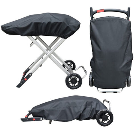 Funda para parrilla de gas portátil Weber Traveller 9010001, tela Oxford impermeable y resistente a la intemperie
