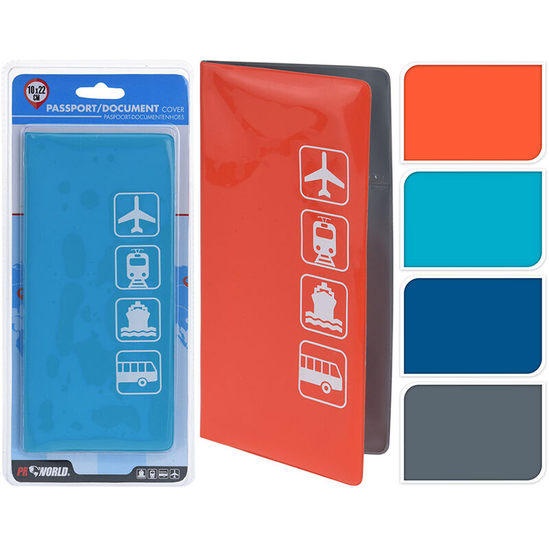 

*ult. unidades* funda para pasaportes 22x10cm - Pro World