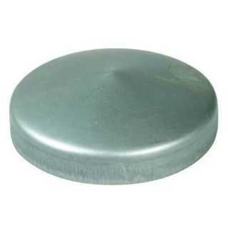 Funda para pilas de acero galvanizado redondo esp. 1,5 mm diámetro 42 mm