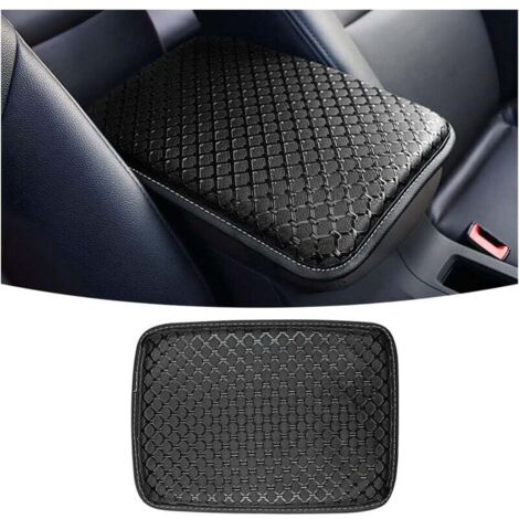 Funda para reposabrazos de coche KZQ, funda para reposabrazos de coche, funda para consola central (negro)