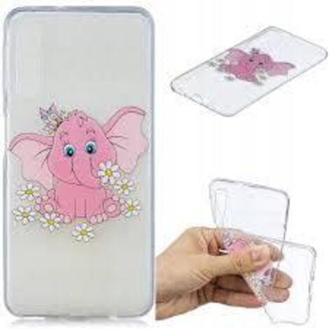 FUNDA PARA SAMSUNG GALAXY S10 FUNDA SILICONA TRASERA COLORIDA ELEFANTE