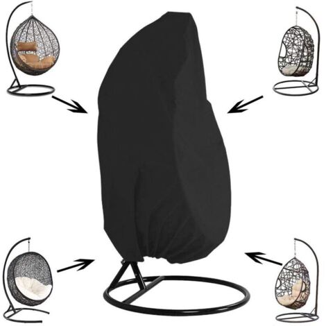 Funda para silla colgante de jardín - Funda impermeable para silla colgante