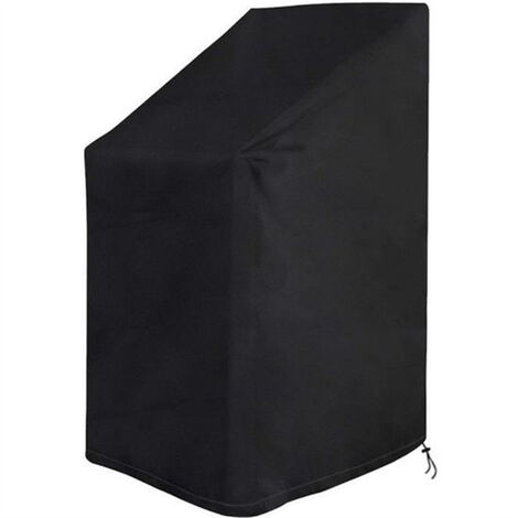 Funda Para Silla De Jardín Negra ,65 X 65 X 80/120 Cm FUIENKO