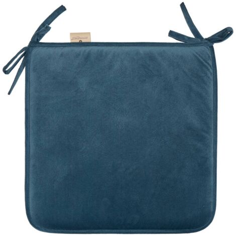 Funda para silla Lilou azul pato D38x38cm - Atmosphera créateur d'intérieur