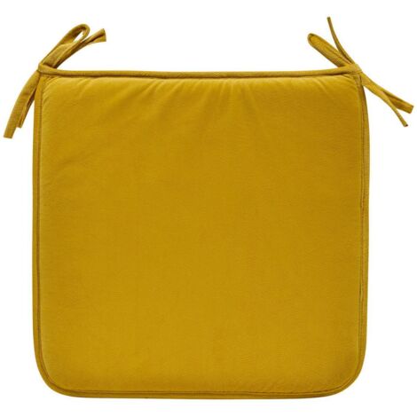 Funda para silla Lilou ocre 38x38cm - Atmosphera créateur d'intérieur