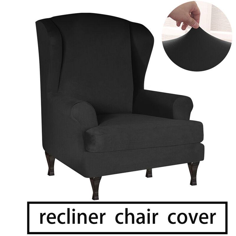 

Funda para sofa, funda para silla reclinable elastica,Negro