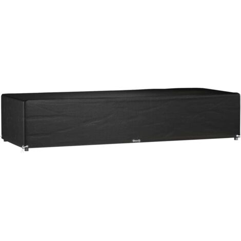 Funda para tumbona 12 ojales polietileno 205x75x40 cm