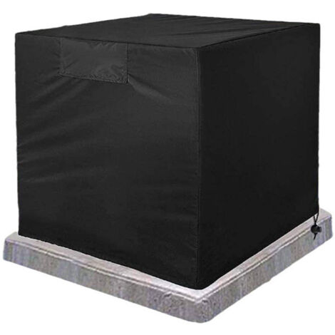 Funda para unidad exterior de aire acondicionado, resistente al polvo y a la lluvia, de tela Oxford 420D (61 x 61 x 76 cm)