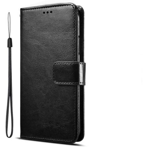 FUNDA PARA ZTE BLADE V2020/ ZTE AXON 11 SE 5G NEGRA CERRADA CON SOLAPA SÓLIDA
