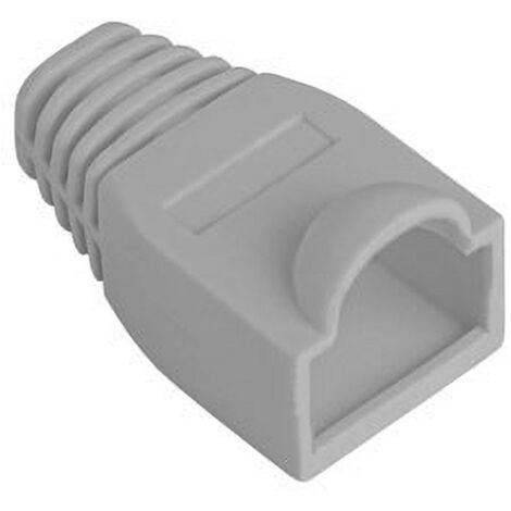 FUNDA PROTECTOR LANBERG CONECTOR RJ45 (PACK 100 UDS) GRIS