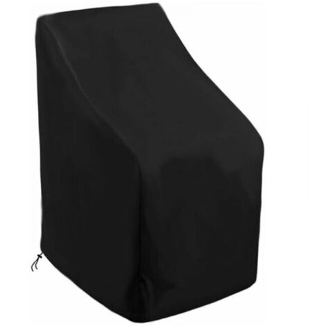 Funda protectora de poliéster Oxford impermeable y a prueba de polvo para sillas de jardín, 89 x 89 x 120 cm