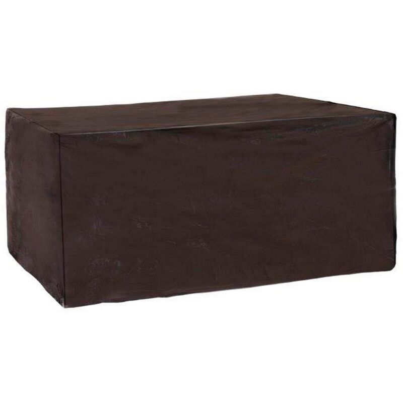 

Funda protectora de PVC reforzado para sofá de 2 plazas de jardín negra de 185x95x80cm