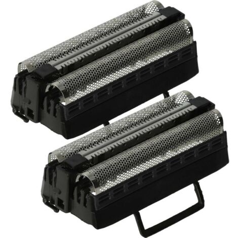 Funda protectora doble para afeitadora eléctrica, compatible con XS78, GS78, GS71, GS74, negro/plata-Producto compatible