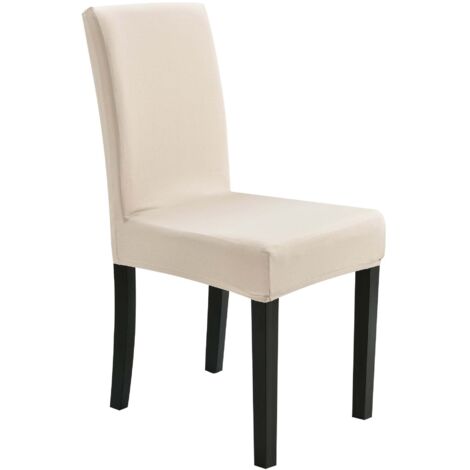 Funda protectora elástica para silla color arena 030009491