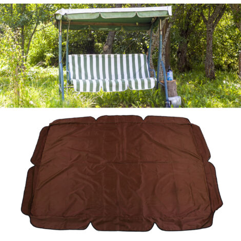 Funda protectora impermeable para columpios de jardín con protección UV, tejido Oxford 600D, 195 x 125 cm – Toldo para sillas de jardín
