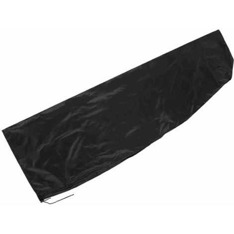 Funda protectora impermeable para mesa y sombrilla, tejido Oxford PU color plata, resistente a la corrosión, 205 cm (57 x 48 x 25 cm), 1 unidad.