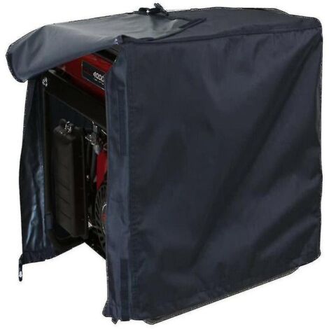 Funda protectora impermeable y resistente a la intemperie para generadores de exterior. Dimensiones: 66 x 51 x 51 cm.